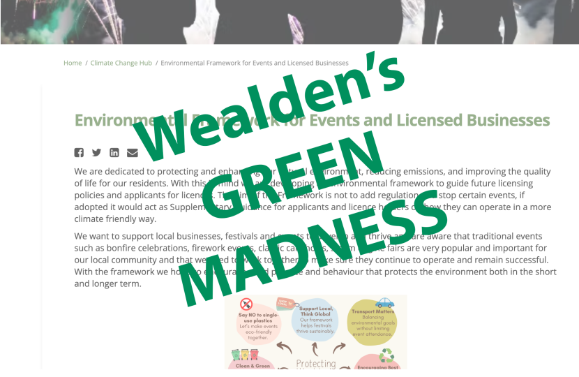 attack on Wealden community events